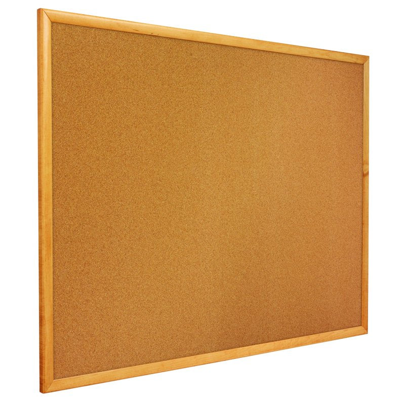 Quartet Classic Series Cork Bulletin Board 48x36 Oak Frame Office & Home