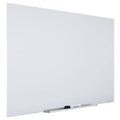 Quartet Magnetic Glass Dry-Erase Board 48 x 48 White Surface Frameless