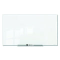 Magnetic Glass Dry-Erase Board 72x48 White Surface Frameless