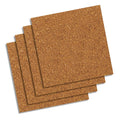 Natural Cork Tile 12x12 Frameless Pack - Sound Absorbing Wall Covering