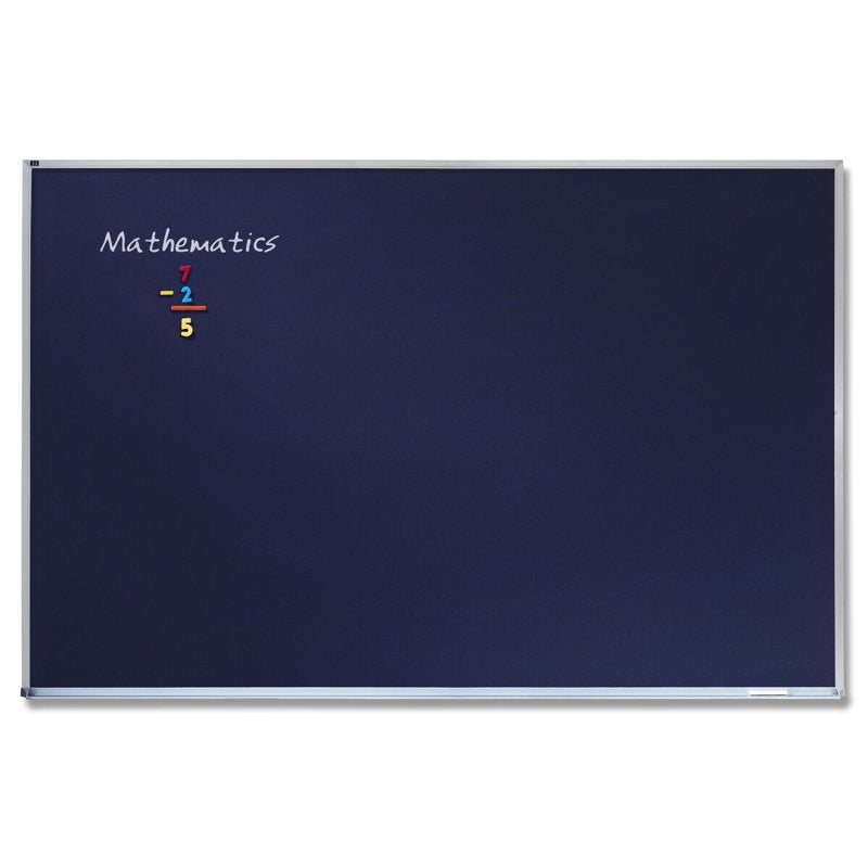 Magnetic Porcelain Chalkboard 72x48 Inches with Aluminum Frame - Heavy Duty Classroom Display