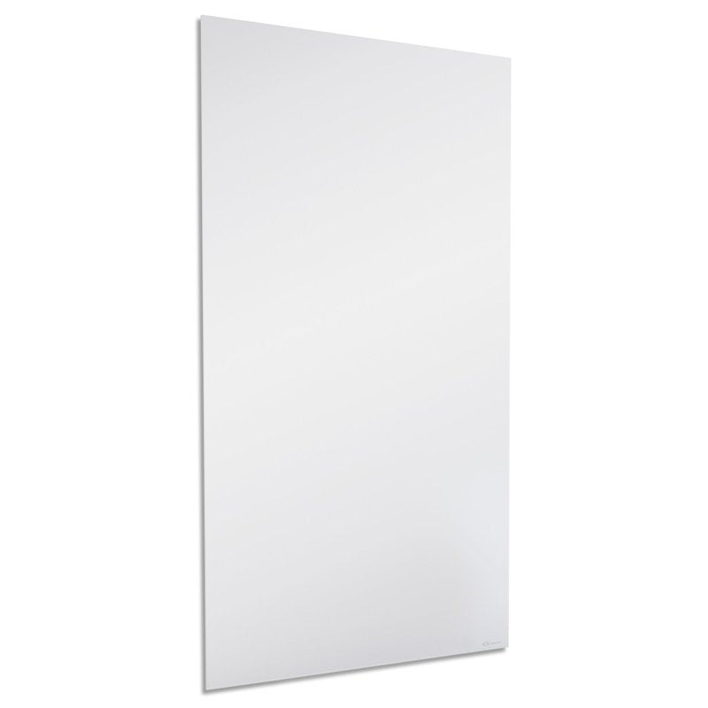 Magnetic Glass Dry-Erase Board 48x85 Inch White Surface InvisaMount