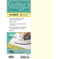 Quilter's Freezer Paper Sheets for Sewing and Crafting - 100 Sheets
