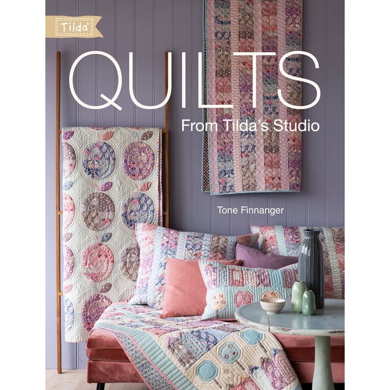 Quilt Pattern Book with Matching Pillows - Tilda Quilts and Sewing Inspiration