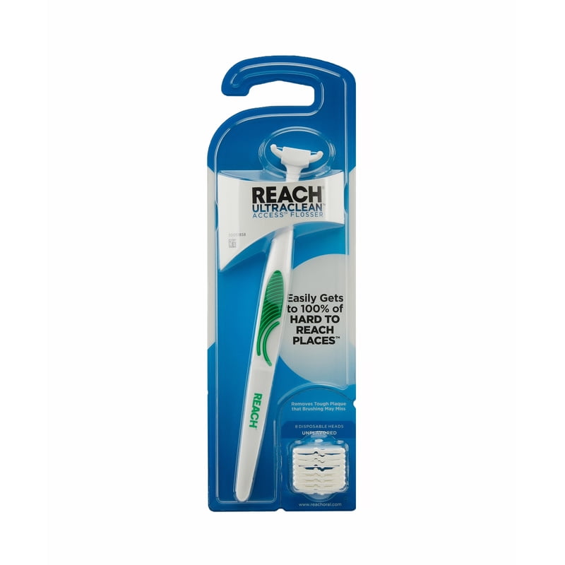 Dental Flosser Starter Kit with Refill Heads - Multipack Options