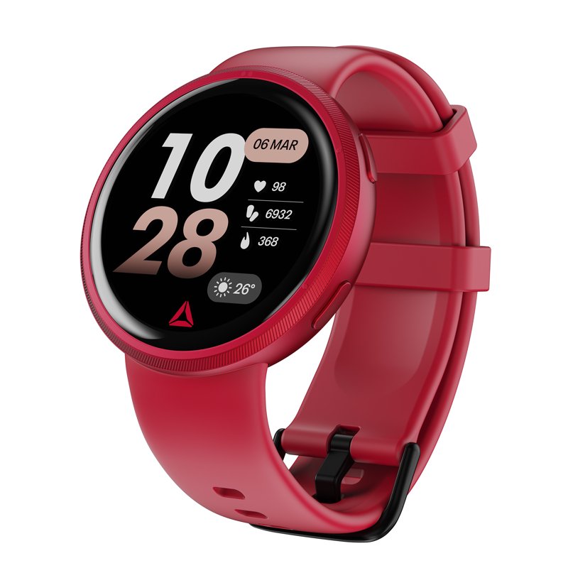Reebok Smart Fitness Tracker Watch with Heart Rate SpO2 Monitoring & 80+ Sports Modes