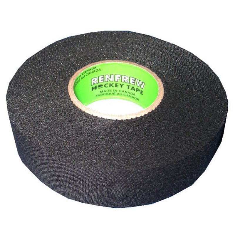 Hockey Stick Tape Black Cloth Replacement Roll 24MM x 25yds for Blades & Shafts