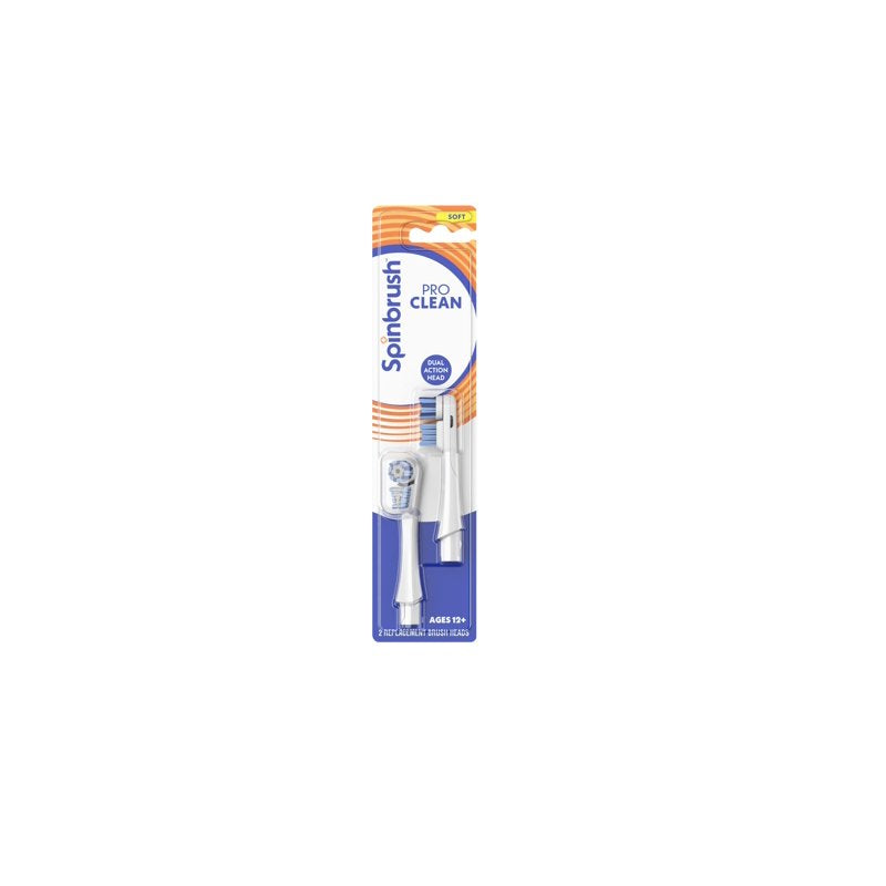 Electric Toothbrush Replacement Heads Soft Bristles 2 Pack