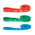 Resistance Bands Set of 3 - Latex-Free Exercise Bands for Strength & Stretching