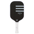 Single Variation: REV Aria Pickleball Paddle - Raw T700 Carbon Fiber Face, 16mm Width