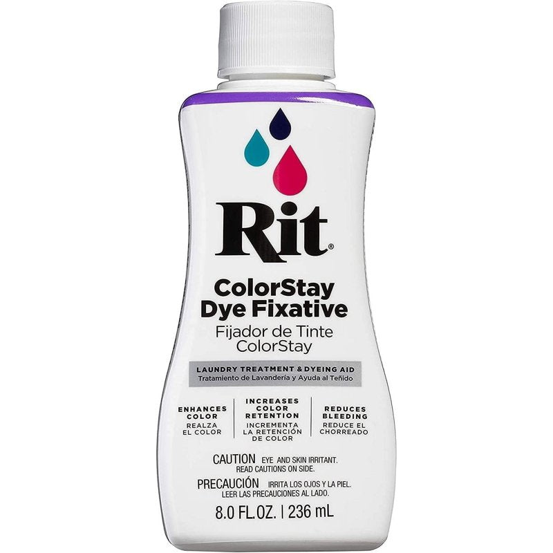 Rit ColorStay Dye Fixative Spray - 8 fl oz for Vibrant, Long-Lasting Colors