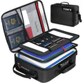 Fireproof Document Bag with Lock - Heat Insulated Safe for Important Files