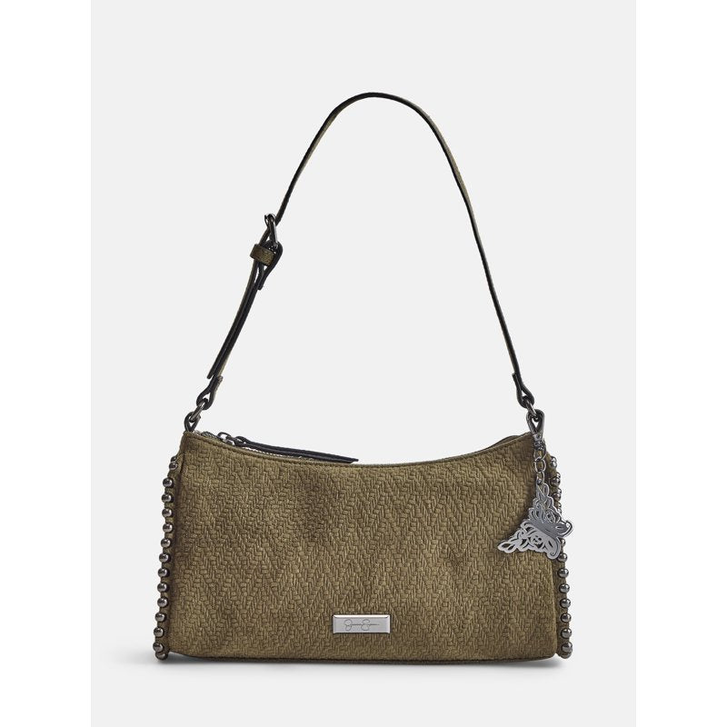 Women's Structured Shoulder Handbag with Adjustable Strap - Multiple Colors