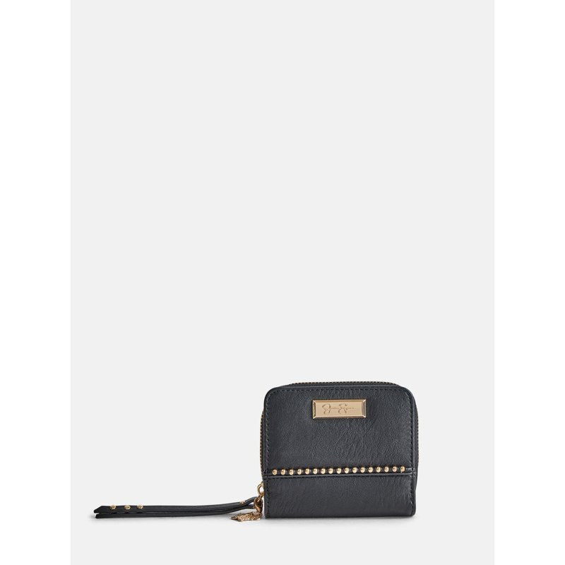 Women's Studded Wallet with Zip & Card Slots - Jessica Simpson Roxie