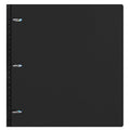 Telescoping 3-Ring Binder for School & Office, Durable Refillable Organizer, Black