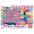 Rainbow Loom Besties Forever Rubber Band Kit with 3200 Bands, Auto & Mini Loops, Beads & Charms