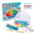 Kids Rainbow Loom Rubber Band Bracelet Making Kit with Beads & Organizer