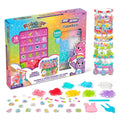 Kids DIY Rainbow Loom Care Bears Bracelet Kit with Charms & Bands