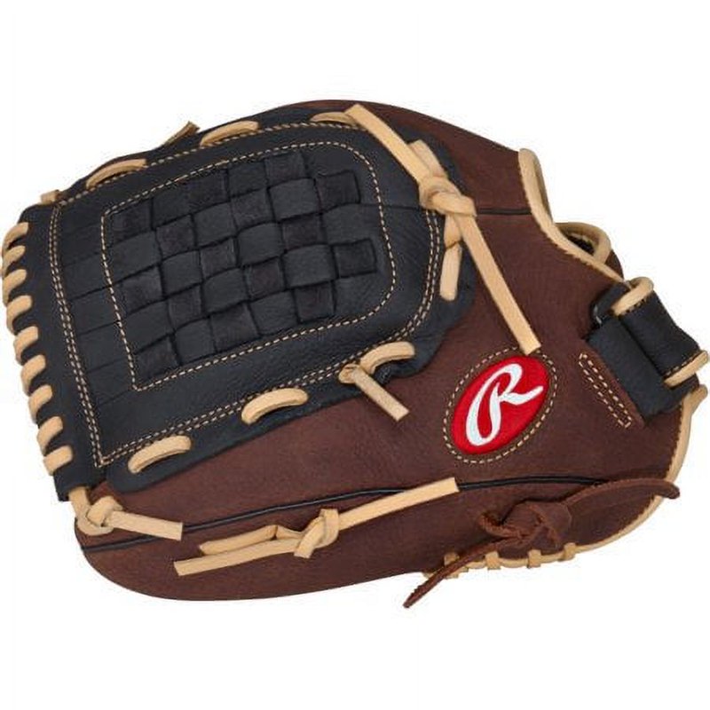 Baseball & Softball Glove 12.5 Inch Left Hand Throwing Basket Web Leather