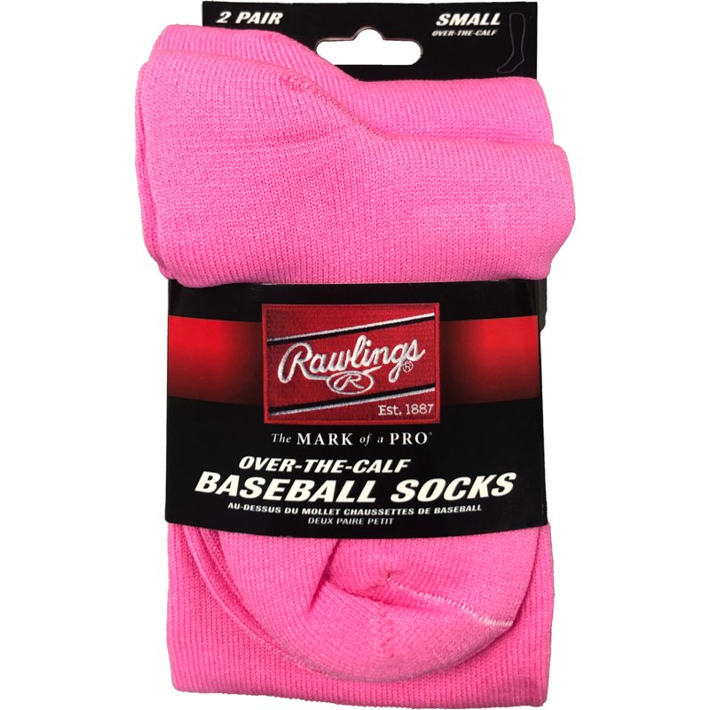 Adult Over-The-Calf Baseball Socks - Cushioned Breathable Team Socks