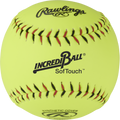 Softball Training Softtouch 12-Inch Softballs Set for Indoor Outdoor Practice