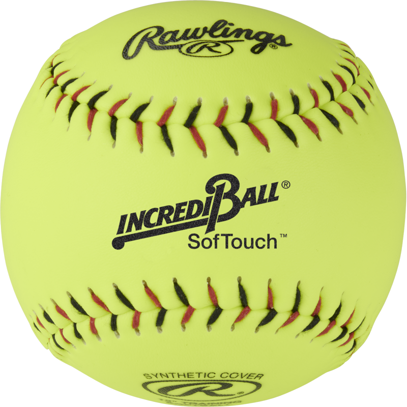 Softball Training Softtouch 12-Inch Softballs Set for Indoor Outdoor Practice