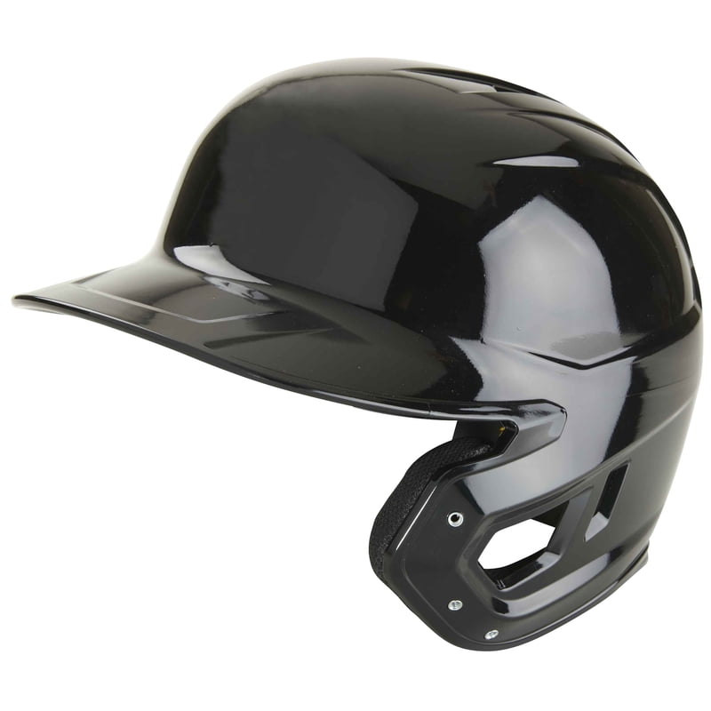 Rawlings MACH Single Flap Batting Helmet - Black, Youth & Adult Sizes