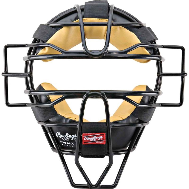 Umpire's Facemask for Baseball & Softball - Black Adult Protective Gear