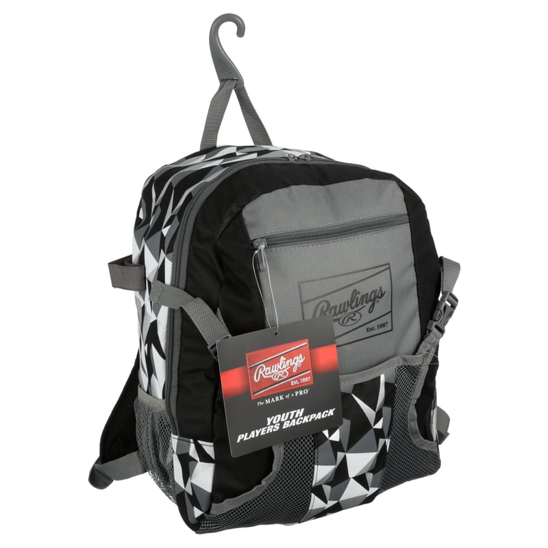 Youth T-Ball Equipment Backpack with Bat Sleeves & Water Bottle Holder