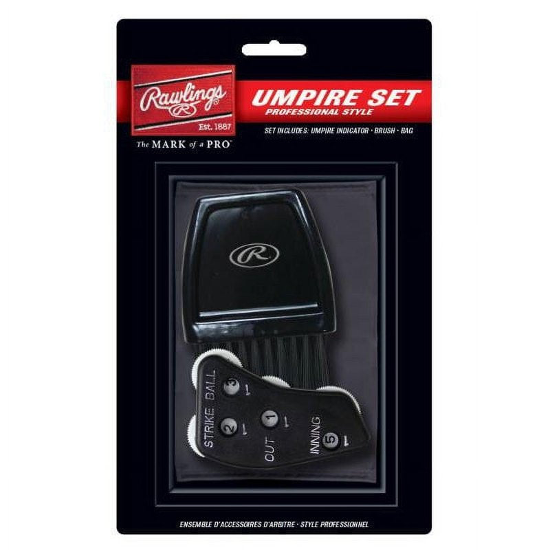 Baseball Softball Umpire Accessories Set - Includes Storage & Tools