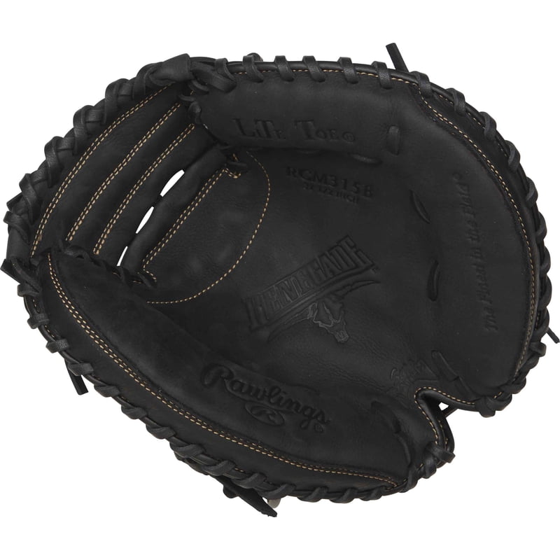 Youth Baseball Catcher's Mitt 31.5 Inch - Game-Ready Leather Glove for Youth & Recreational Play