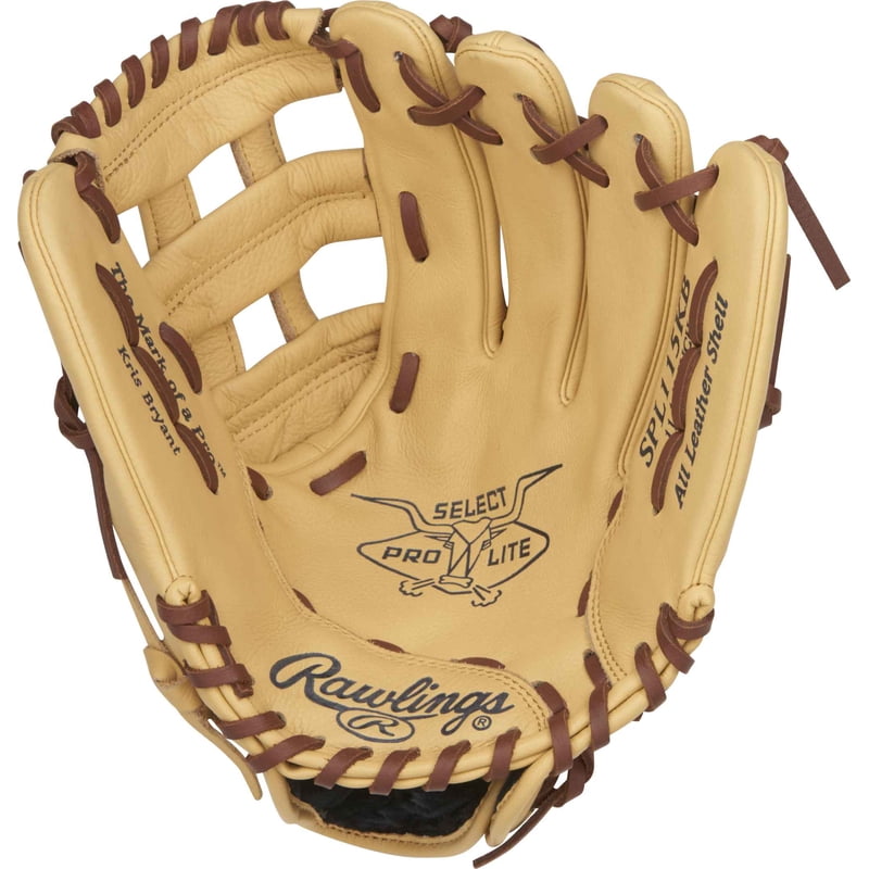Youth Baseball Glove 11.5 Inch Pro Lite H-Web for Infield, Right Hand Throw