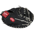 Youth Baseball Catcher's Glove 33 Inch Durable Leather Black for Boys & Girls