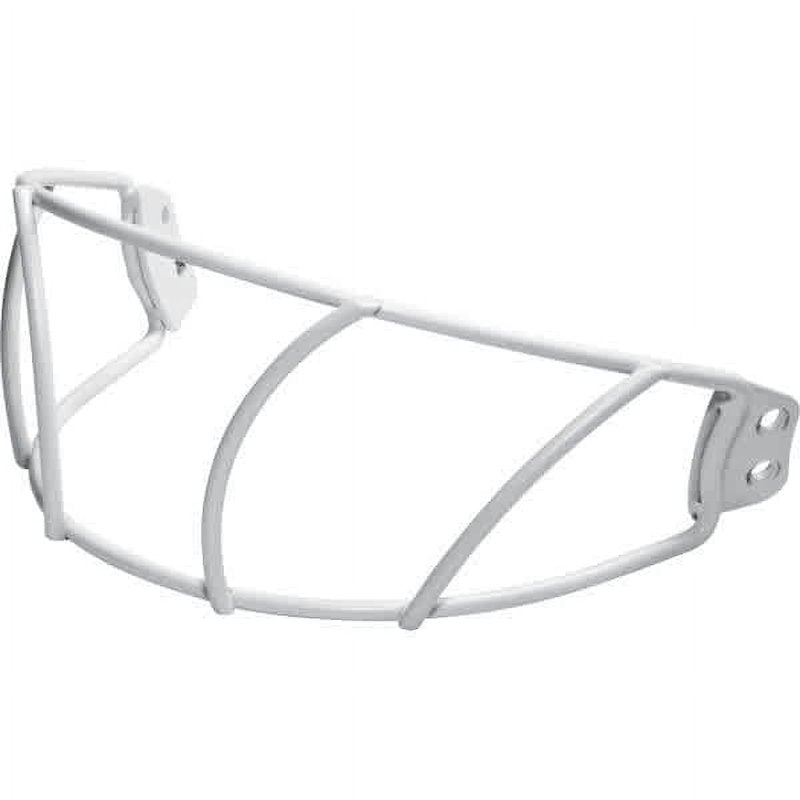 Junior Softball Batting Helmet Faceguard - White, Durable & Lightweight