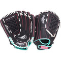 Youth Softball Glove 12.5 Inch Baseball & Softball Fielding Mitt with Basket Web