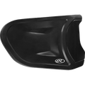 Universal Batting Helmet Extension Piece for Rawlings Helmets - Black