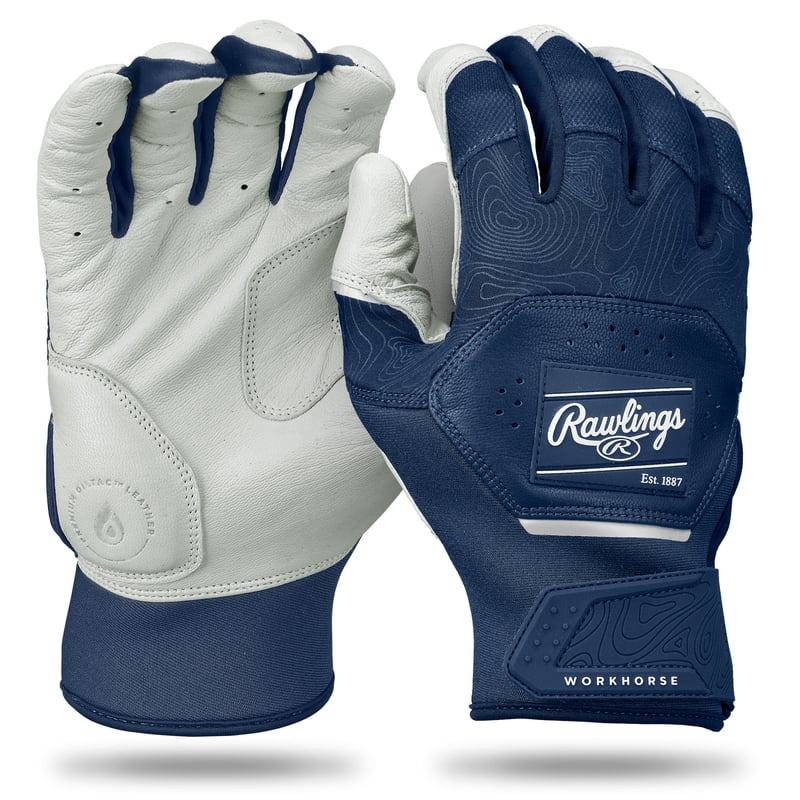 Baseball Batting Gloves - Durable Leather Performance Gloves for Players