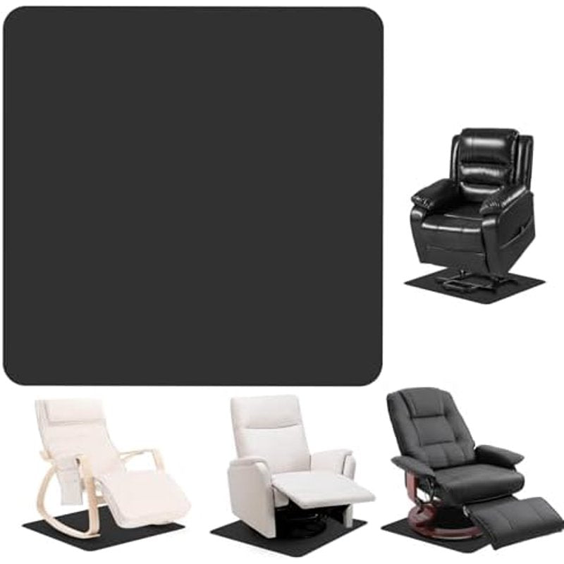 Non-Slip Recliner Chair Mat for Hardwood Floors - Protect & Stabilize