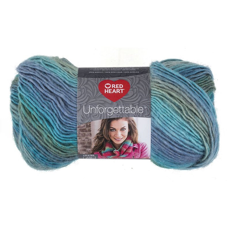 Unforgettable Yarn Tidal - Soft, Vivid Color Crafting Fiber for Knitting & Crochet