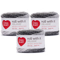 Worsted Acrylic Yarn - Multiple Colors 3-Pack, Medium Weight