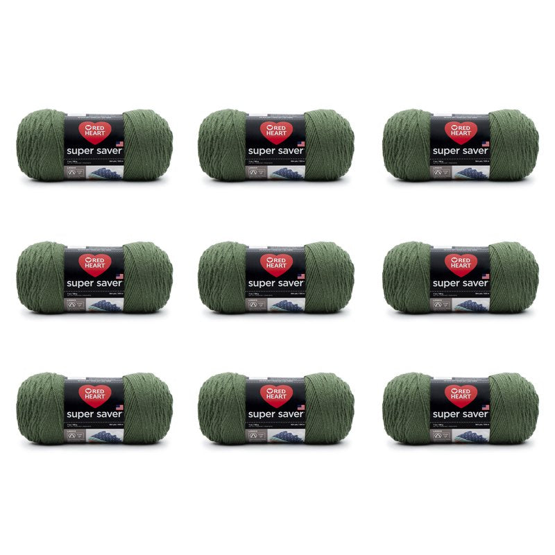 Assorted Acrylic Yarn Bulk Pack - Medium Worsted Weight, 7oz/198g, 364 Yards