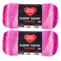 Ombre Yarn Multipack - 2 Balls of 100% Acrylic Knitting & Crocheting Yarn
