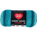 Ombre Yarn - Deep Teal 100% Acrylic, Worsted Weight for Knitting & Crochet
