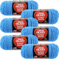 Multicolor Acrylic Yarn Set - 6 Balls for Knitting & Crochet Projects