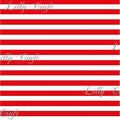 Poly Cotton Fabric by the Yard - Light, Durable, Colorful Stripes