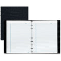 Twin-Wire Composition Notebook with Organization Tabs - 50 Sheets, Black Cover