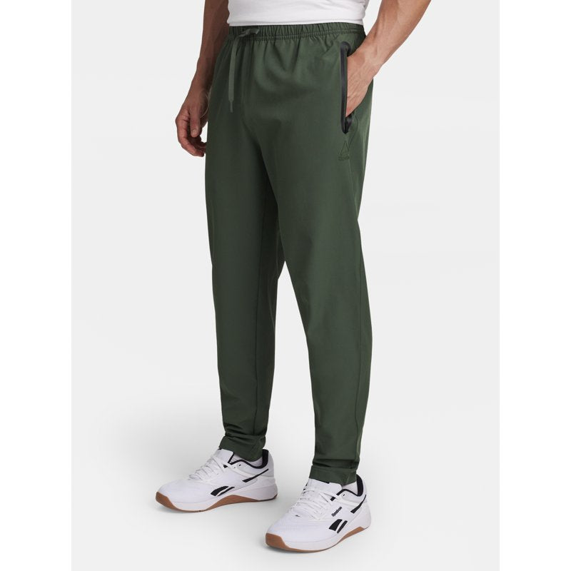 Men's Tapered Urban Woven Pants with Moisture-Wicking Stretch