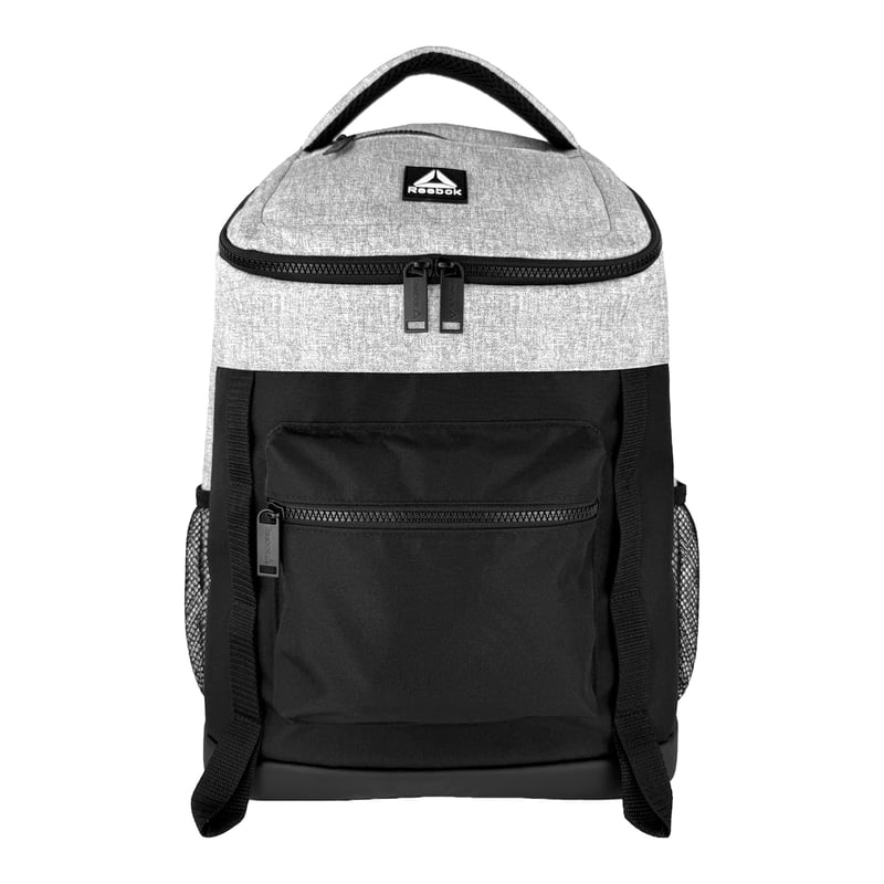 Unisex Laptop Backpack with Padded Straps & Water Bottle Pockets - Grey