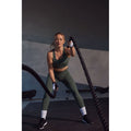Women's High Rise 7/8 Performance Leggings with Pockets - Moisture-Wicking Athletic Pants