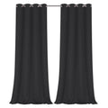 Blackout Thermal Curtain Panels - Grommet Top, 84 Inch Long, Pair